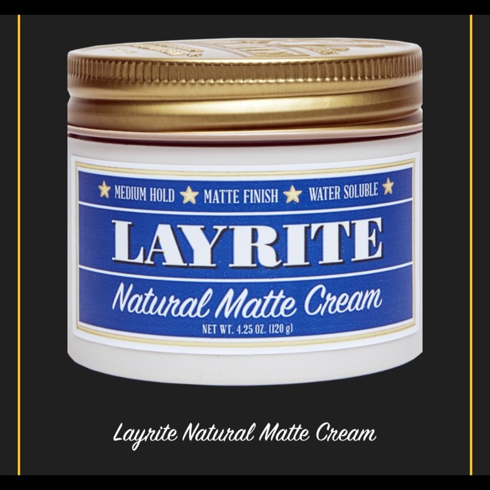 Layrite matte finish pomade